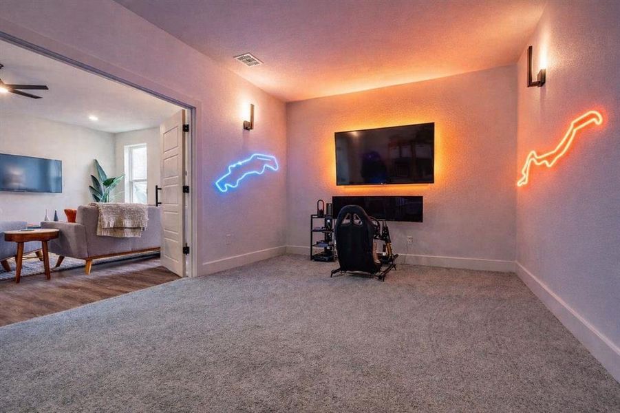 Furnished interior view inside a new home in , Dallas (Image 8).