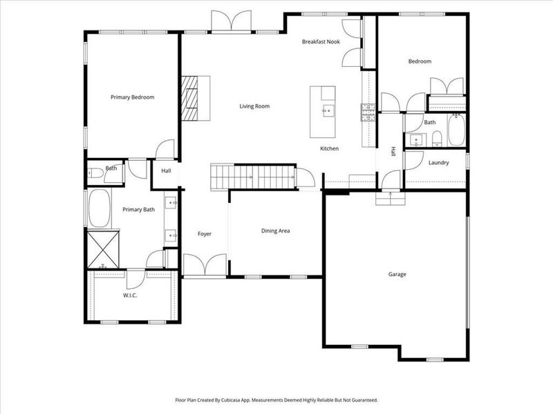 2D floor plan layout of this home in , Rome, GA (Image 6).