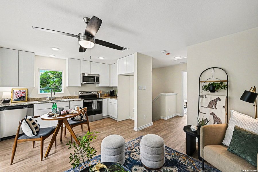 Furnished interior view inside a new home in , San Antonio (Image 5).