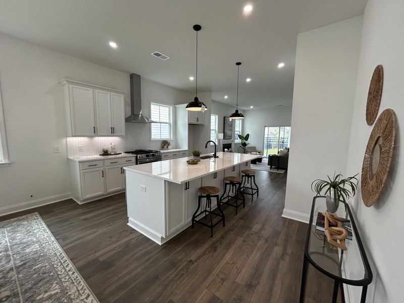 Furnished interior view inside a new home in , Summerville (Image 15).