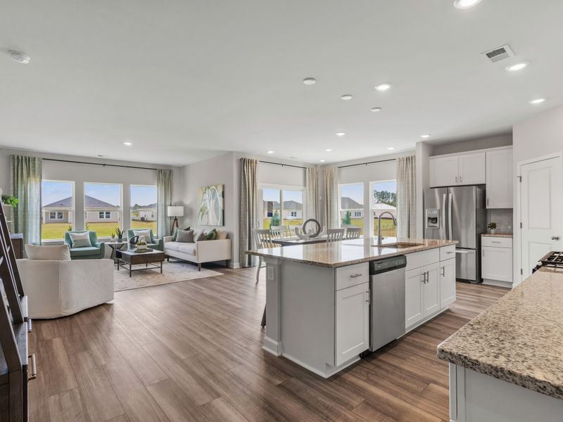 Furnished interior view inside a new home in Palmetto Place, Longs (Image 3).