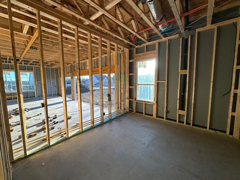 In-progress construction of a new home in Fannin Ranch, Leonard, TX (Image 8).