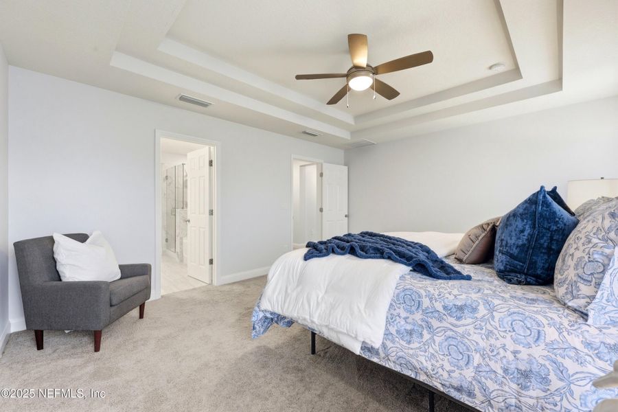 Furnished interior view inside a new home in , St. Augustine (Image 8).