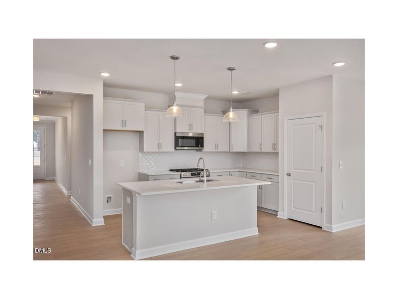 Furnished interior view inside a new home in Woodland Crossing, Zebulon (Image 4).
