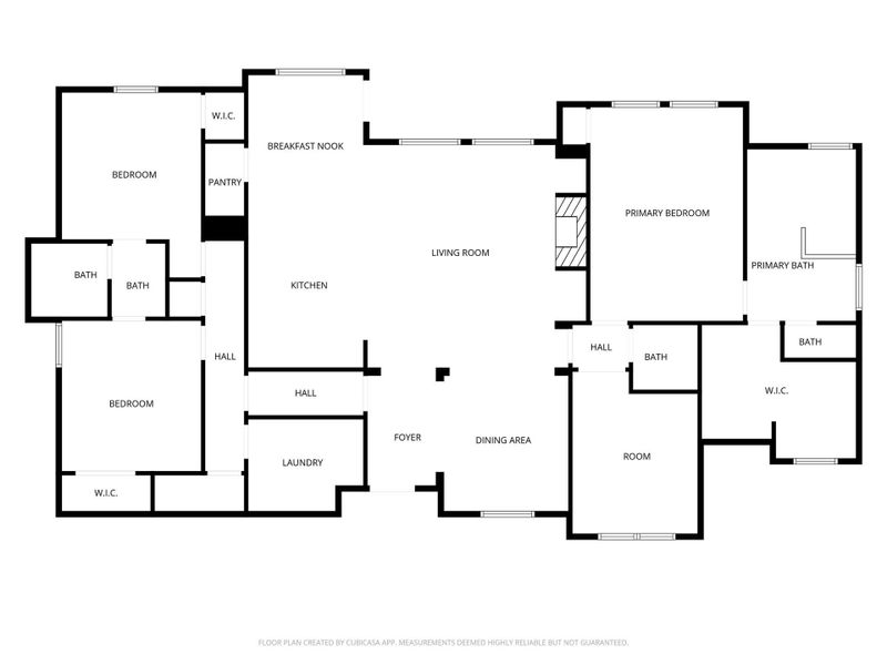 A thoughtful, open main area, splits the west wing from the east wing, for ultimate privacy!