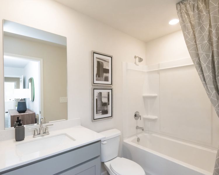 Host guests comfortably with a complimentary secondary bedroom on the upper level.