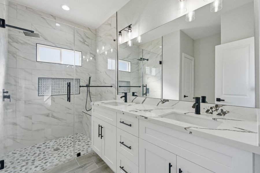 Furnished interior view inside a new home in , Trinity (Image 9).