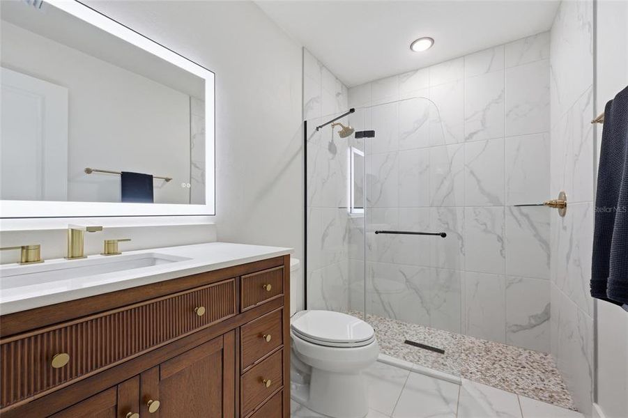 Furnished interior view inside a new home in , Williston (Image 15).