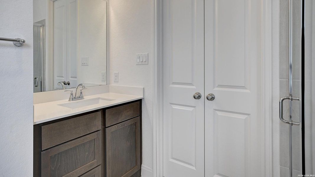 Furnished interior view inside a new home in Kallison Ranch, San Antonio (Image 12).