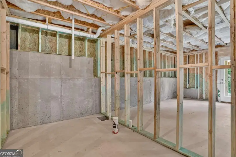 In-progress construction of a new home in Austin Ridge, Commerce, GA (Image 36).