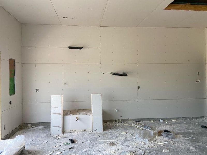 In-progress construction of a new home in Hillview Addition, Decatur, TX (Image 10).