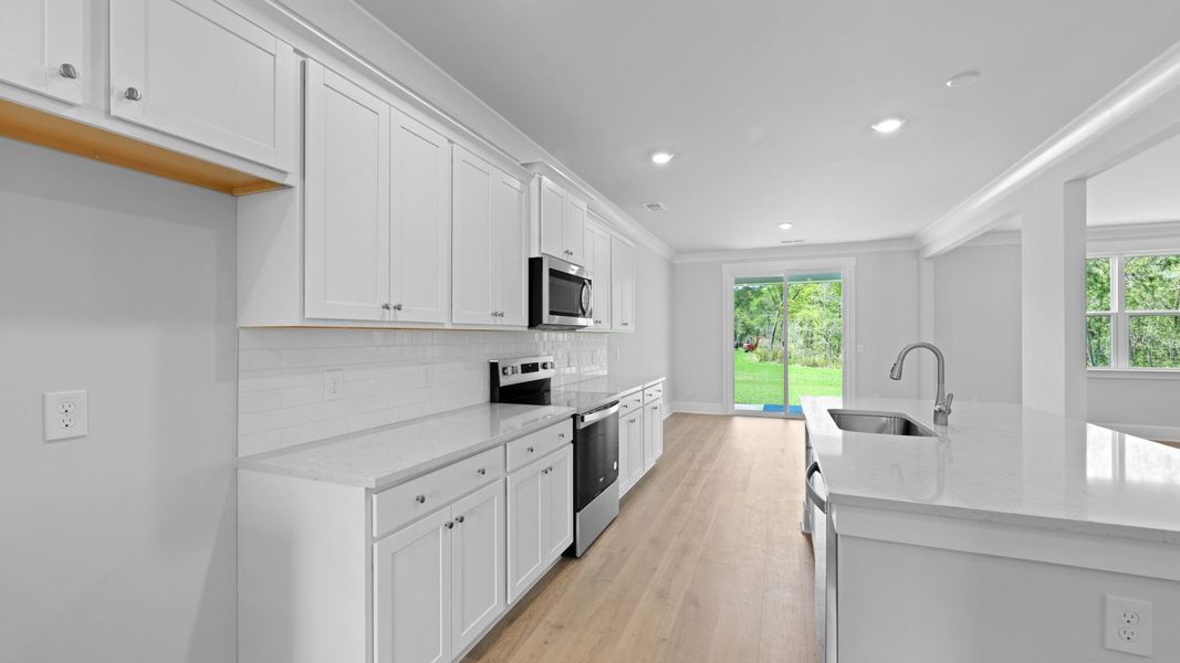 Furnished interior view inside a new home in Sheep Island, Summerville (Image 4).