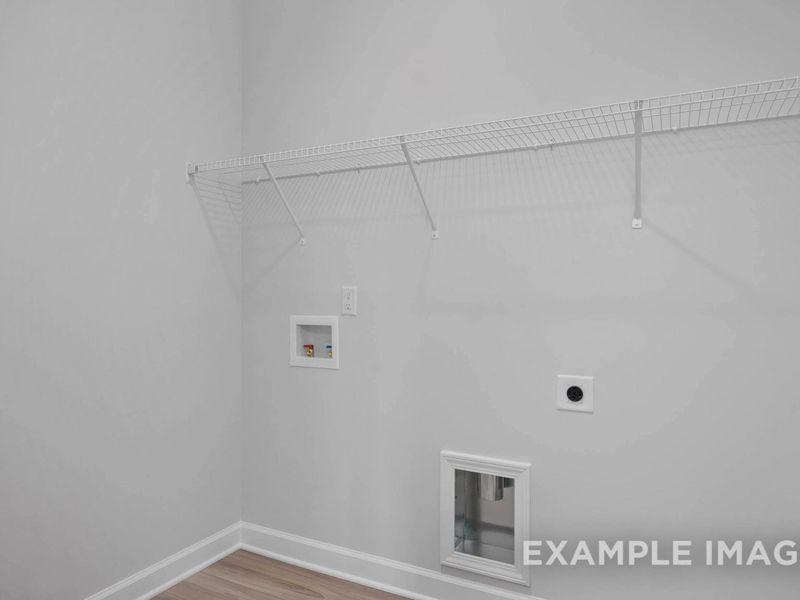 Representative unfurnished interior of a home built from the The Daphne C by Davidson Homes LLC in Woodland Crossing, Zebulon (Image 22).