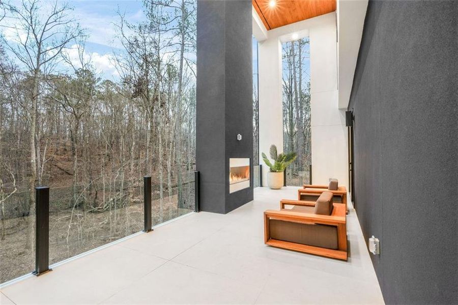 Exterior details and patio area of a home in , Roswell (Image 38). Exterior details and patio area of a home in , Roswell (Image 38).