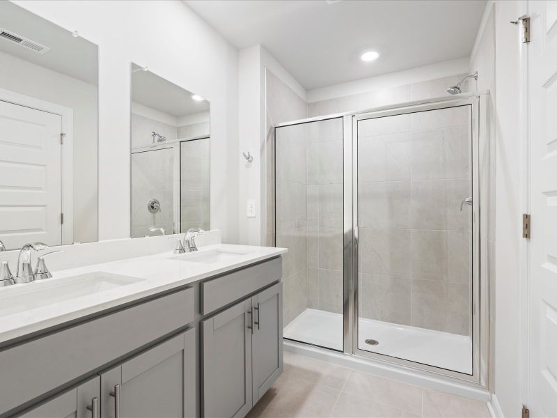 Furnished interior view inside a new home in Valentine Townes, Greer (Image 6).