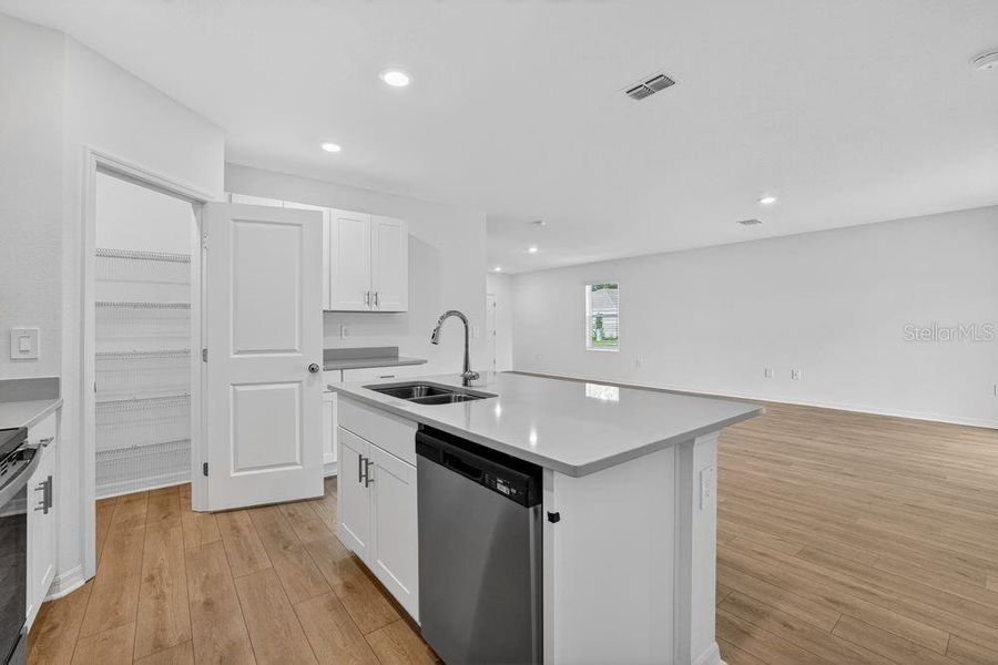 Furnished interior view inside a new home in Palm Wind, Hudson (Image 8).