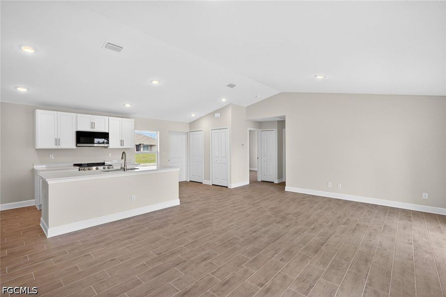 Spacious, unfurnished interior of a new home in Cape Coral, Cape Coral (Image 10). Spacious, unfurnished interior of a new home in Cape Coral, Cape Coral (Image 10).