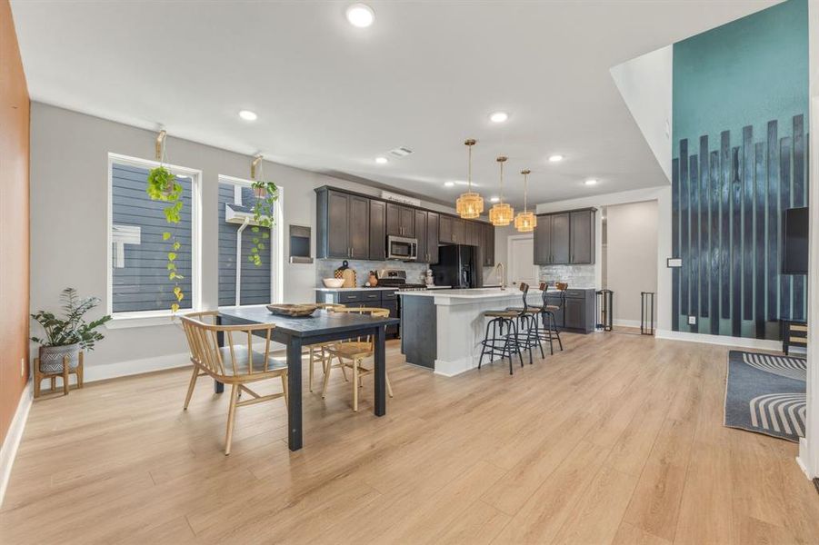 Furnished interior view inside a new home in , McKinney (Image 30). Furnished interior view inside a new home in , McKinney (Image 30).