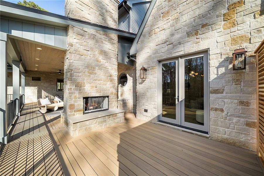 Exterior details and patio area of a home in , Milton (Image 36). Exterior details and patio area of a home in , Milton (Image 36).