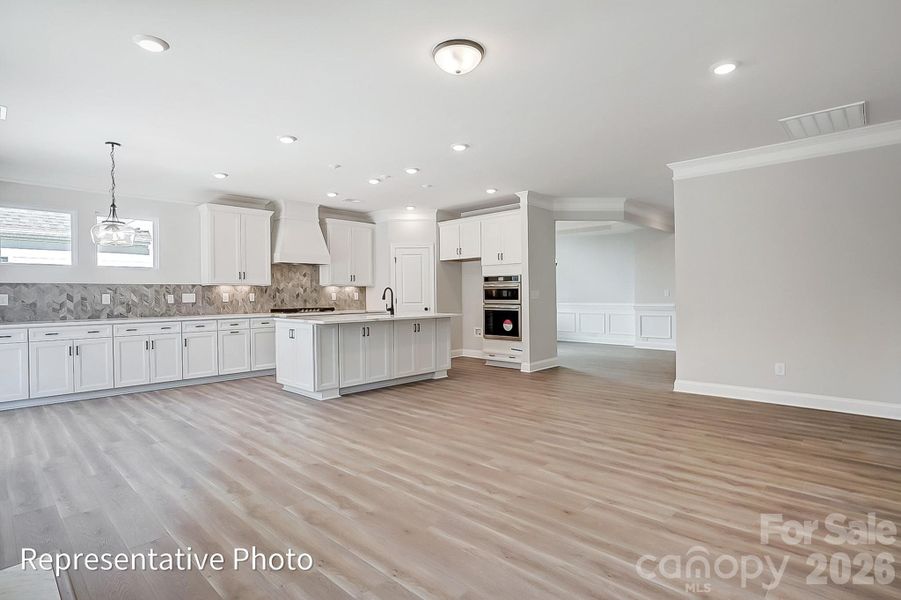 Furnished interior view inside a new home in The Enclave at Laurelbrook, Sherrills Ford (Image 6).