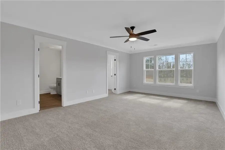 Spacious, unfurnished interior of a new home in Villas at Dawsonville Townhomes, Dawsonville (Image 12).