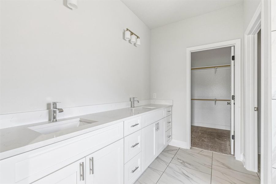 Furnished interior view inside a new home in , San Antonio (Image 10).