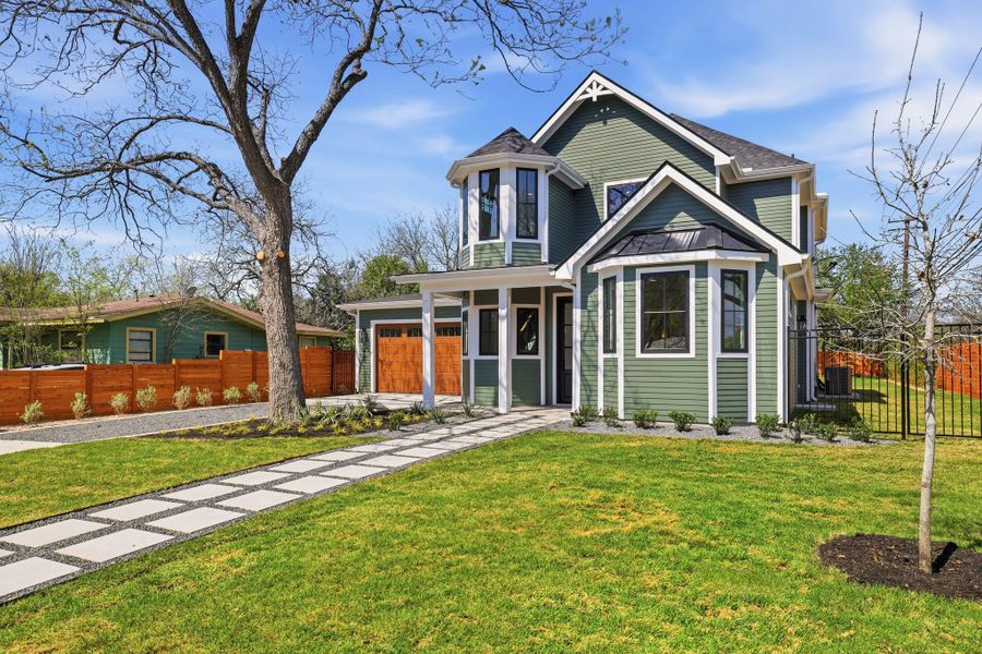 View of victorian home