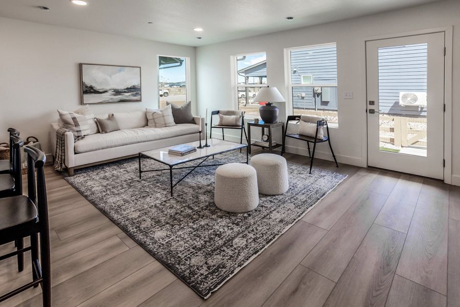 Furnished interior view inside a new home in Bloom, Fort Collins (Image 37).