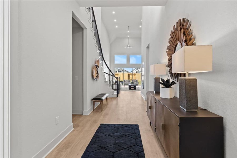 Furnished interior view inside a new home in Sunfield, Buda (Image 14).