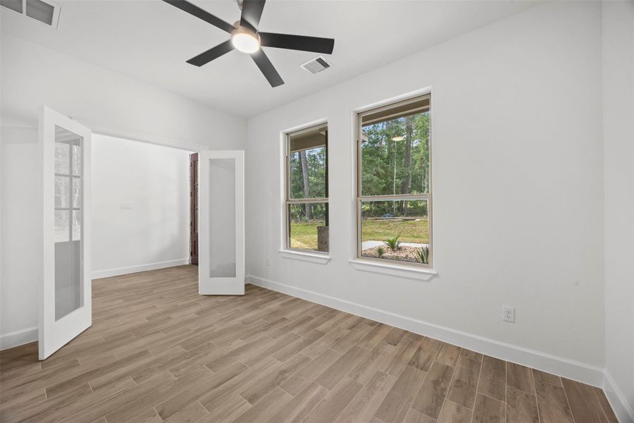 Spacious, unfurnished interior of a new home in , New Waverly (Image 24). Spacious, unfurnished interior of a new home in , New Waverly (Image 24).