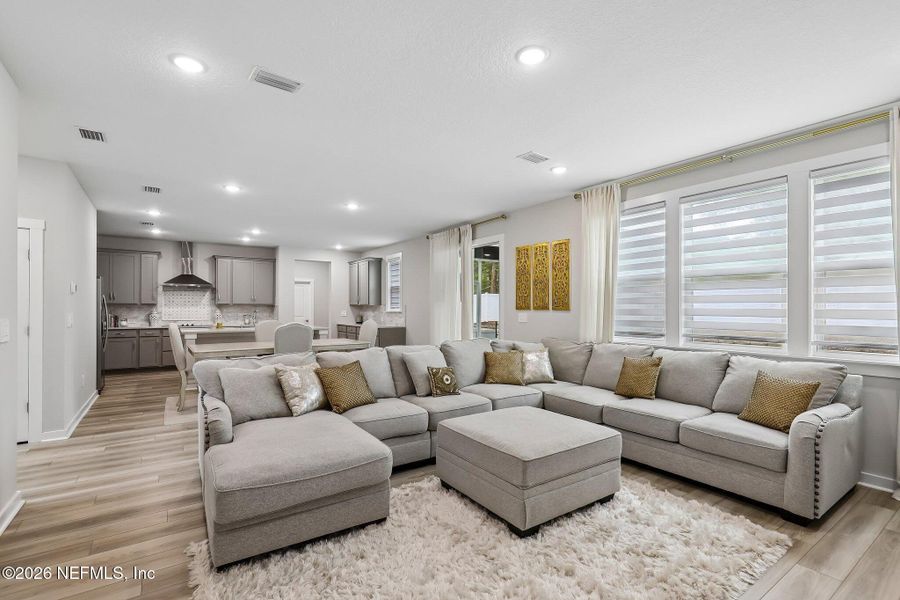 Furnished interior view inside a new home in , Jacksonville (Image 31).