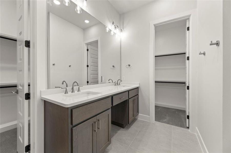 Furnished interior view inside a new home in The Highlands, Rockwall (Image 6). Furnished interior view inside a new home in The Highlands, Rockwall (Image 6).