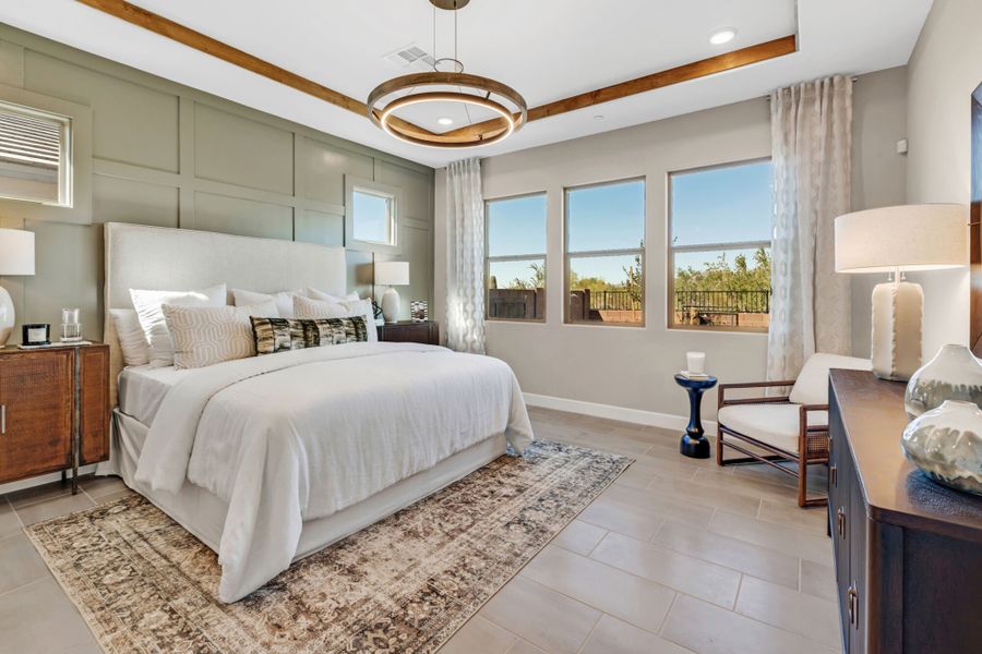 Representative furnished interior of a home built from the Hibiscus by Mattamy Homes in Tavira at Twin Peaks, Oro Valley (Image 16).