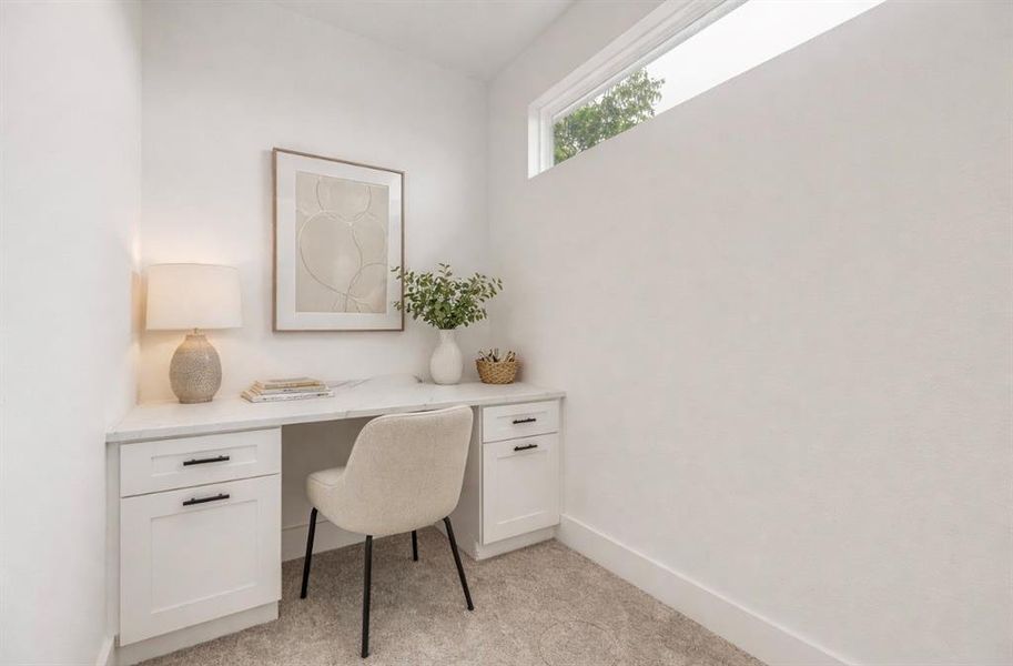 Furnished interior view inside a new home in , Irving (Image 12).