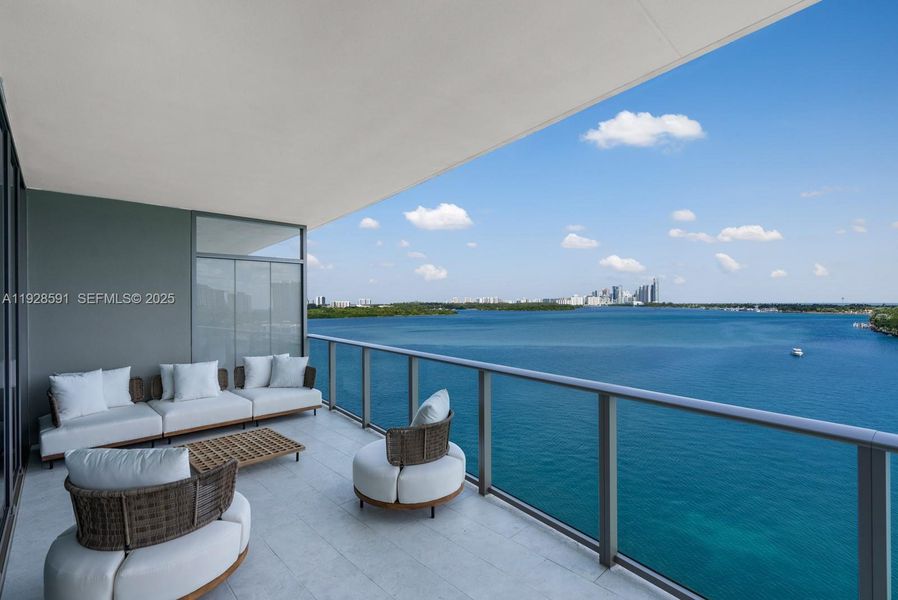 Exterior details and patio area of a home in , Bay Harbor Islands (Image 23). Exterior details and patio area of a home in , Bay Harbor Islands (Image 23).