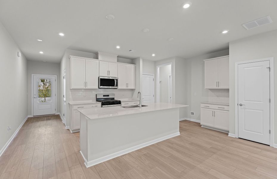 Furnished interior view inside a new home in Ansley Towns, Cumming (Image 12).