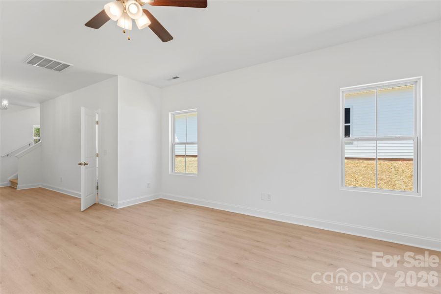 Spacious, unfurnished interior of a new home in , Locust (Image 10).
