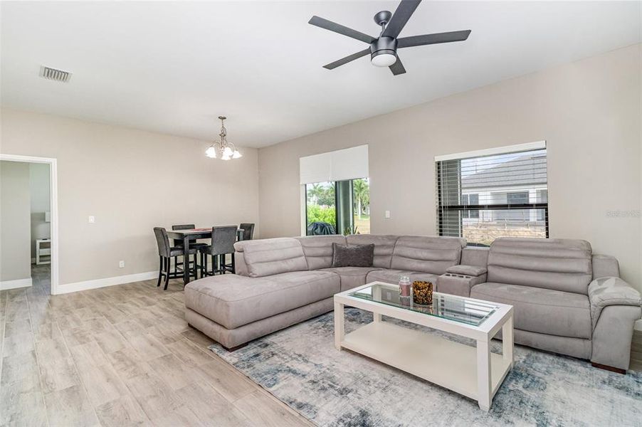 Furnished interior view inside a new home in , Cape Coral (Image 9).