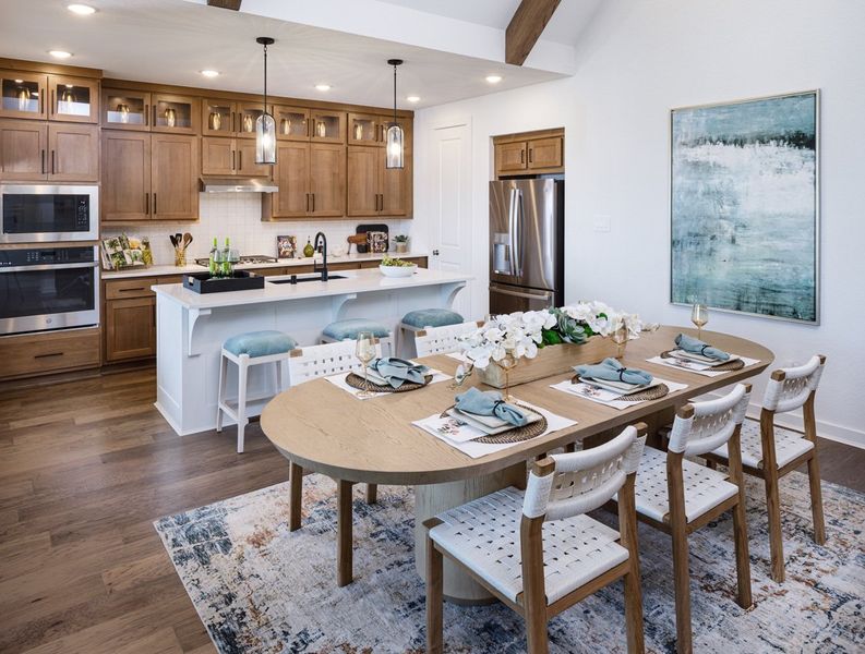 Representative Dining Room - some options shown