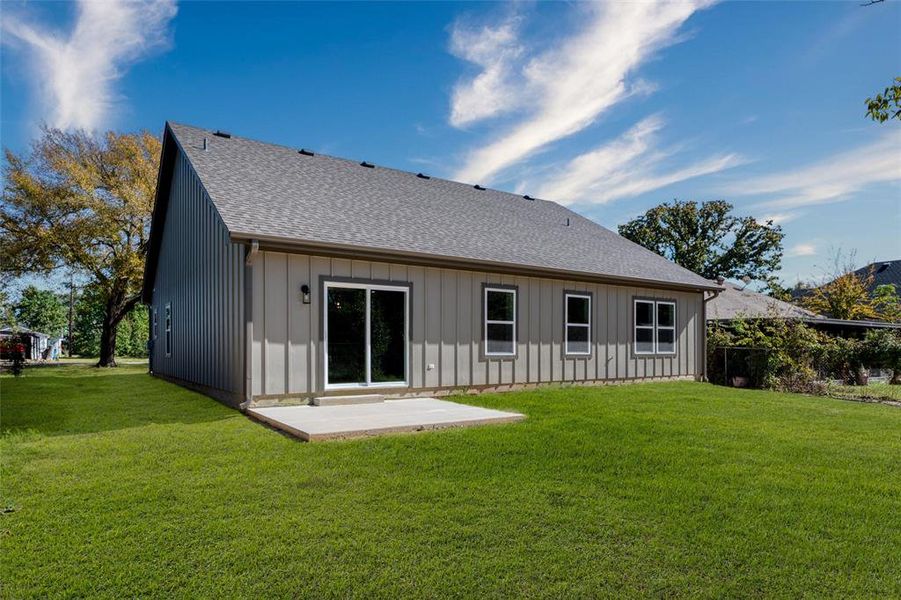 Exterior details and patio area of a home in , Gun Barrel City (Image 32). Exterior details and patio area of a home in , Gun Barrel City (Image 32).