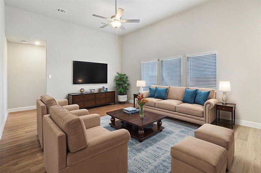 Photo is not of the actual home, but is an inspirational photo of builder’s model home and may depict options, furnishings, and/or decorator features that are not included.