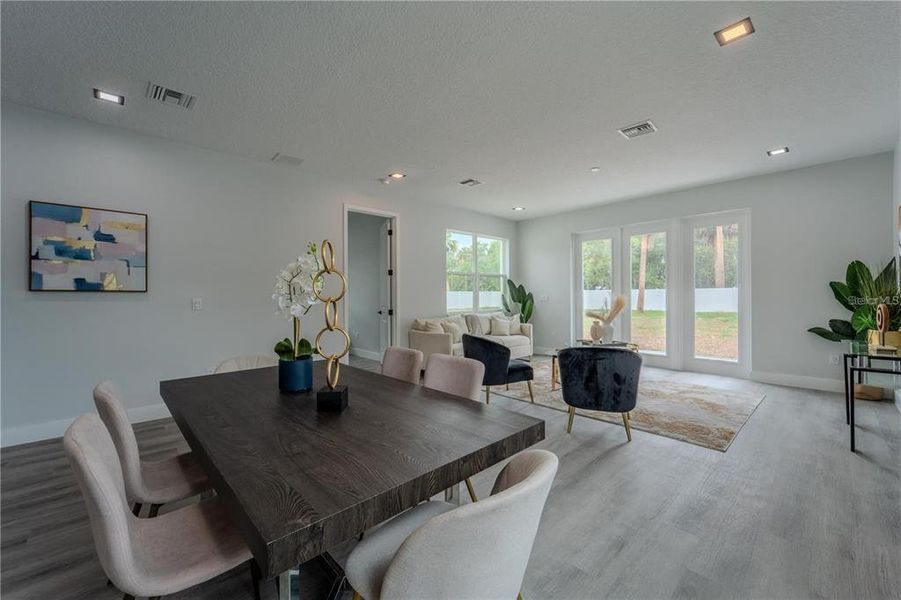 Furnished interior view inside a new home in , Apopka (Image 7).