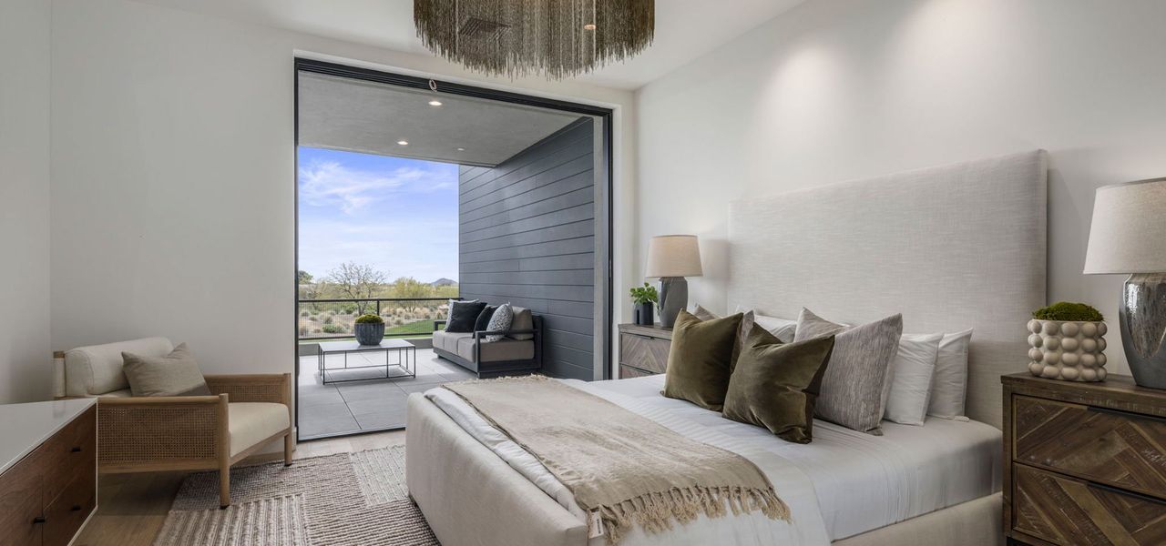 Furnished interior view inside a new home in The Retreat, Scottsdale (Image 4).