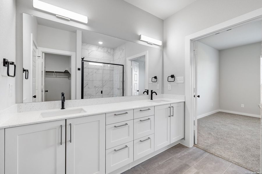Furnished interior view inside a new home in Edgewood Estates, Midlothian (Image 5).