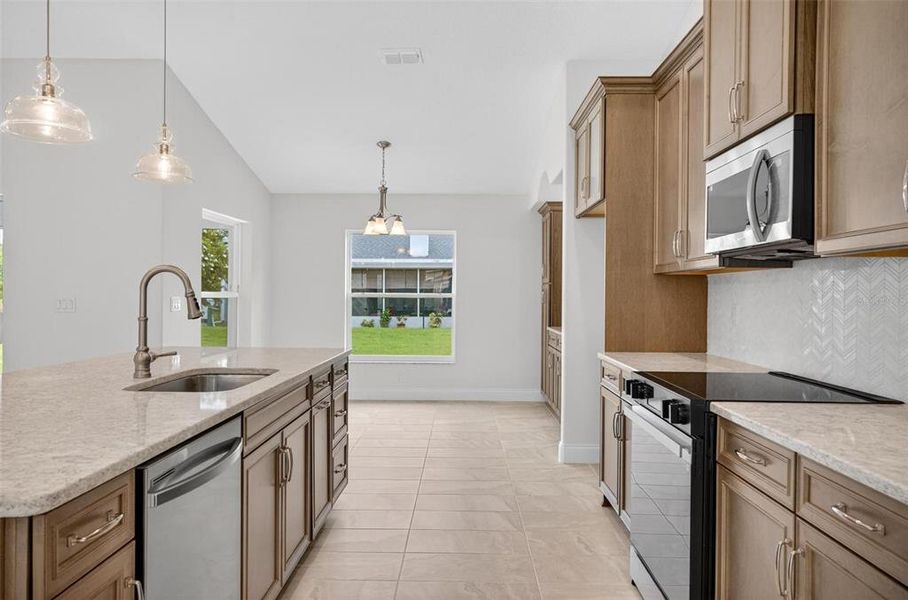 Furnished interior view inside a new home in , Palm Coast (Image 17).