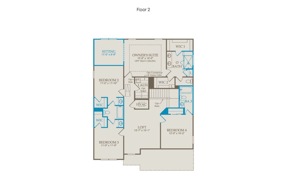 Continental Second Floor