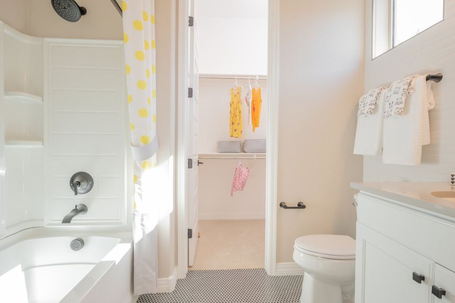 Furnished interior view inside a new home in Elegance at Eastmark, Mesa (Image 41).