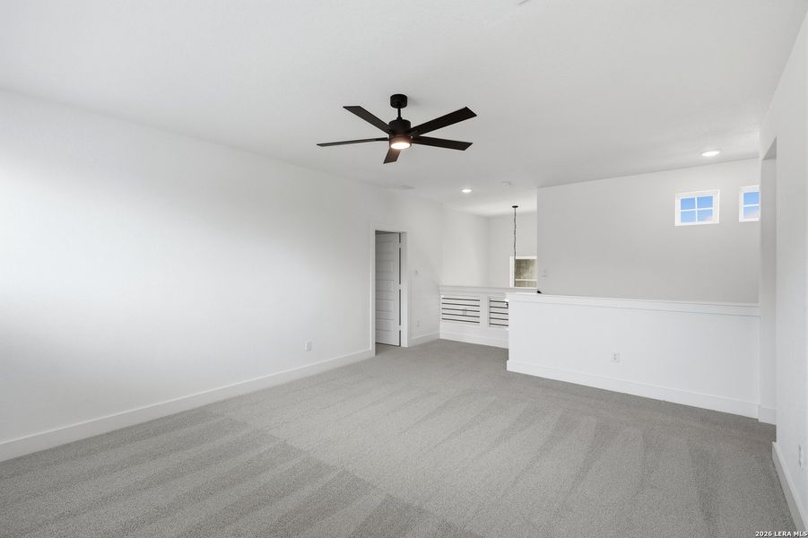 Spacious, unfurnished interior of a new home in The Reserve at Potranco Oaks, Castroville (Image 37).