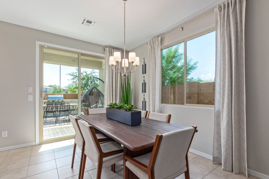 Furnished interior view inside a new home in Rancho Mercado, Surprise (Image 12).