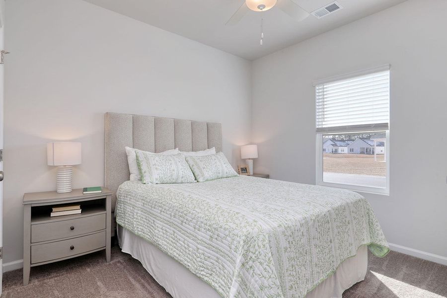 Furnished interior view inside a new home in Fairway Woods at Wyboo, Manning (Image 4).